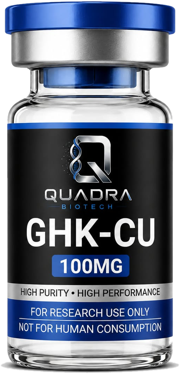 GHK-Cu 100mg vial, Quadra Biotech