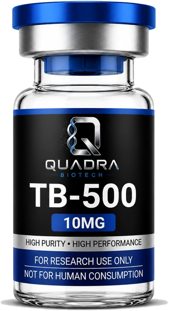 TB-500 10mg vial, Quadra Biotech